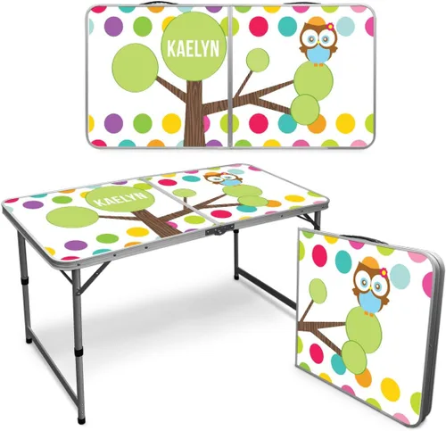 Vista 13 de Infusion Mesa plegable prémium personalizada de 4 pies para artes y actividades