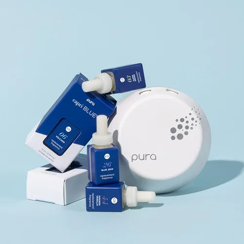 Vista 6 de Capri Blue Pura Smart Home - Recambios de difusor enchufable, incluye 2 recambios Capri Blue Pura para difusores enchufables para el hogar, aromas