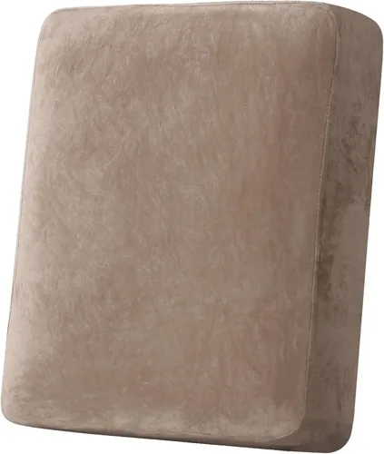 Vista 94 de H.VERSAILTEX Funda de cojín elástica de terciopelo para sofá, funda de cojín de felpa para cojines de silla, protector de muebles, cojín de asiento