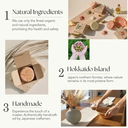 Vista 3 de IIBESA - Barra de champú de agua de arroz japonés, mejora la salud del cuero cabelludo y el engrosamiento del crecimiento del cabello, ingredientes