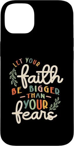 Vista 15 de Faith Over Fear Vintage Inspire Christian Design Case for iPhone 17