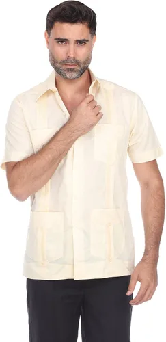 Vista 5 de Mojito Collection Camisa Guayabera de manga corta para hombre