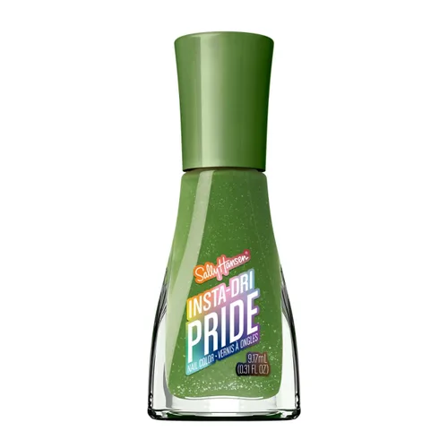 Vista 14 de Sally Hansen Insta-Dri Holo-Glow Esmalte de uñas Secado rápido, larga duración, brillo sin rayas Semi-opaco y brillante 104 All That Shimmers