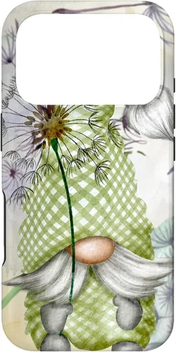 Vista 30 de Cute Gnome Dandelion Flower Pattern for Women Mom Aesthetic Case for iPhone 17