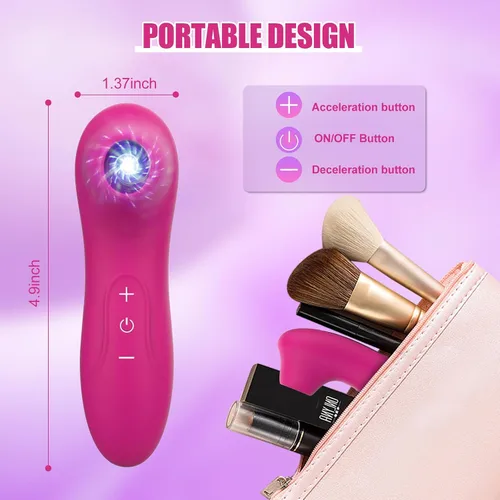 Vista 7 de Juguetes adultos para mujeres, vibrador de succión de 7 modos,Juguetes