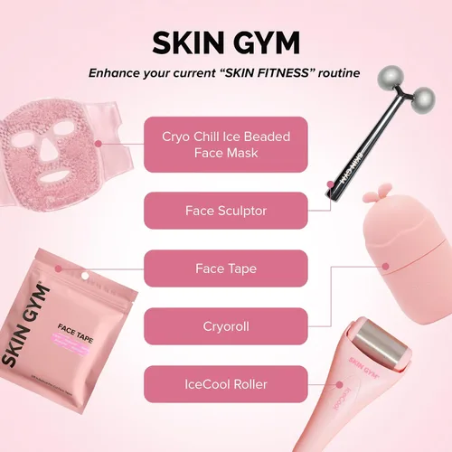 Vista 6 de SKIN GYM Juego de ventosas faciales y corporales, terapia de masaje al vacío con ventosa, reduce la celulitis y las arrugas