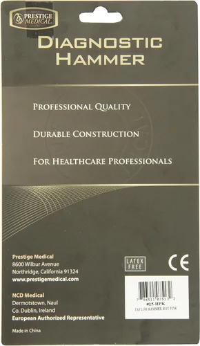 Vista 2 de Prestige Medical Taylor - Martillo de percusión, rosa intenso