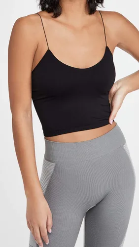 Vista 2 de última intervensión Personas para mujer sin costuras Skinny correa Crop Cami