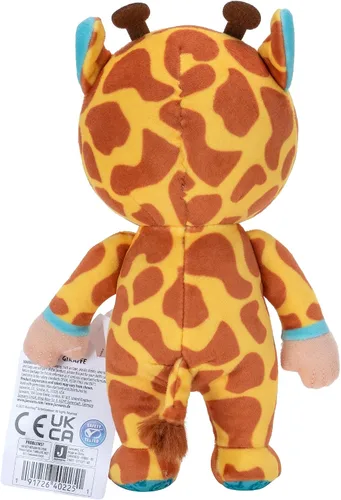 Vista 6 de CoComelon WT0070 - Jirafa de peluche (7.9 in), multicolor