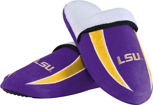 Vista 22 de FOCO mens NCAA College Team Logo Sherpa Moccasin Slippers