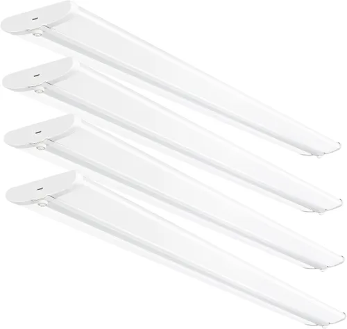 Vista 10 de hykolity Luz envolvente de 4FT 5" W LED con 3 vatios/3 CCT seleccionable 55W-75W, 3000K-5000K, 5500LM-7500LM, No Glare, Flush Mount Ceiling Light