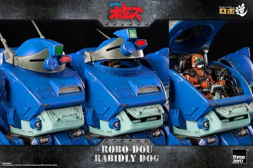 Vista 8 de THREEZERO Armored Trooper VOTOMS: Rabidly Dog ROBO-DOU Figura coleccionable