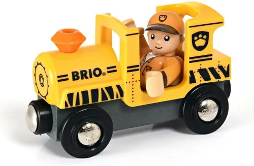Vista 8 de BRIO World 33960 Safari Adventure Set - Juego de tren de juguete de madera con certificación FSC de 26 piezas para niños a partir de 3 años Juego
