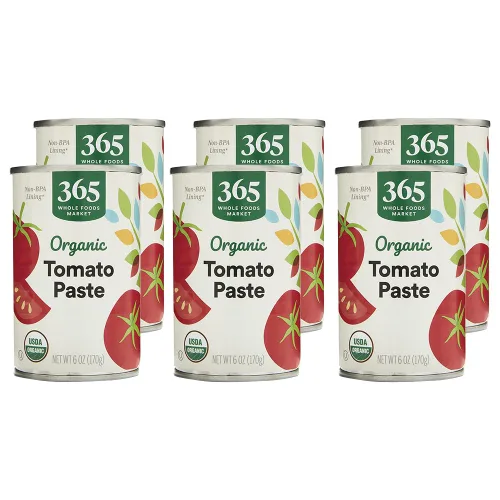 Vista 5 de 365 by Whole Foods Market, Pasta de tomate orgánica, 6 onzas