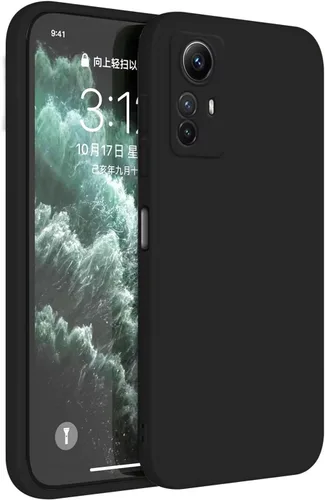 Vista 18 de Funda de silicona TPU compatible con Redmi Note 12 Pro 5G (6.67 pulgadas), funda de funda, color blanco antiguo