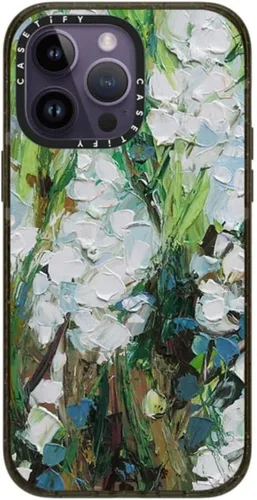 Vista 233 de CASETiFY Impact - Funda para iPhone 13 [protección contra caídas de 6.6 pies/compatible con Magsafe] Black Kingsnake, color negro transparente
