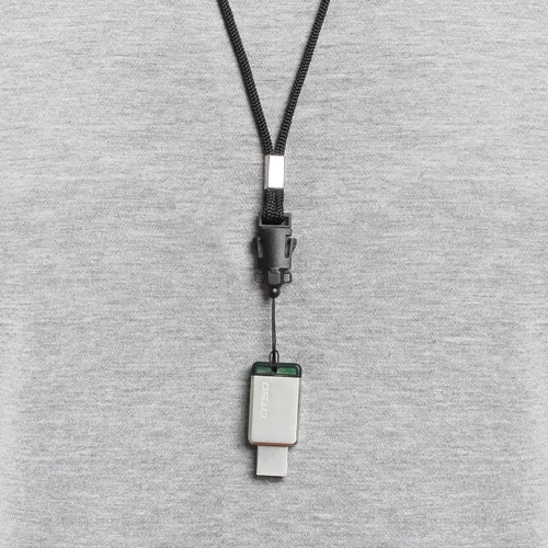 Vista 8 de Correa para el cuello para cámara y teléfono celular Digital Nc (estilo cordón) ajustable con liberación rápida (aplicable en muchos dispositivos)