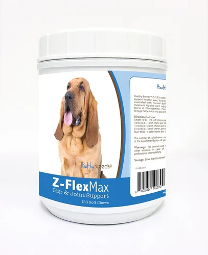Vista 15 de Healthy Breeds Afghan Hound Z-Flex Max - Masticables suaves para cadera y articulaciones, 100