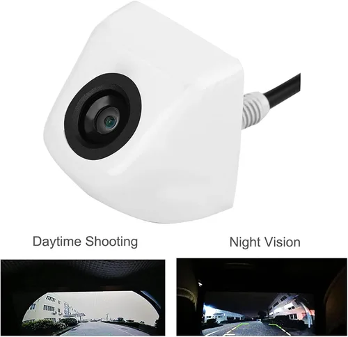 Vista 3 de Cámara de visión trasera CCD para automóvil, cámara de respaldo de vehículo de 12 V, cámara de respaldo impermeable para automóvil, cámara