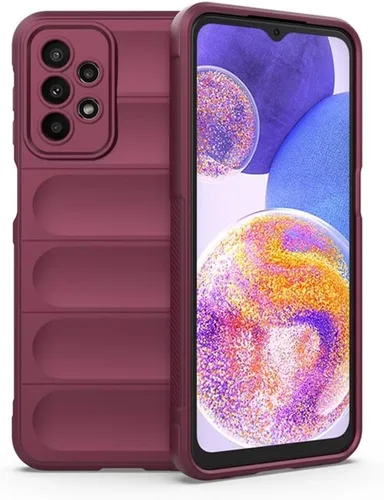 Vista 16 de Aikukiki Funda para Galaxy A32 4G, diseño de rayas 3D de lujo, resistente, sensorial, suave, de silicona completa, a prueba de golpes, para niñas