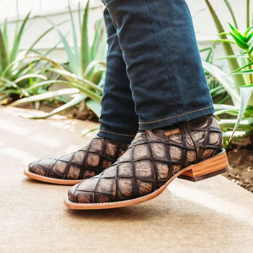 Vista 6 de Soto Boots Botas con estampado Pirarucu H50033 para hombre