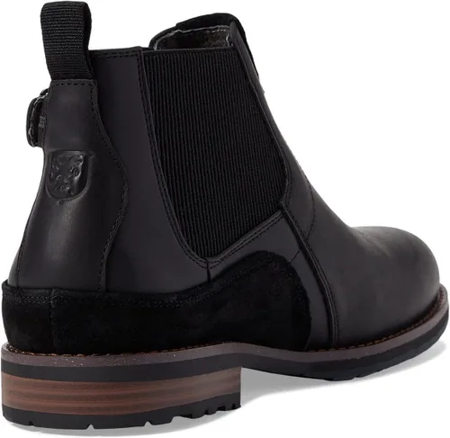 Vista 5 de Stacy Adams Bota con hebilla Oskar negro (Black Crazyhorse)