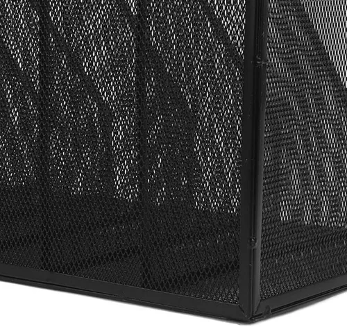 Vista 6 de Desk File Organizer Sturdy Iron Mesh 5 Section Vertical File Folder Document Holder for Office Workspace Desktop Organization