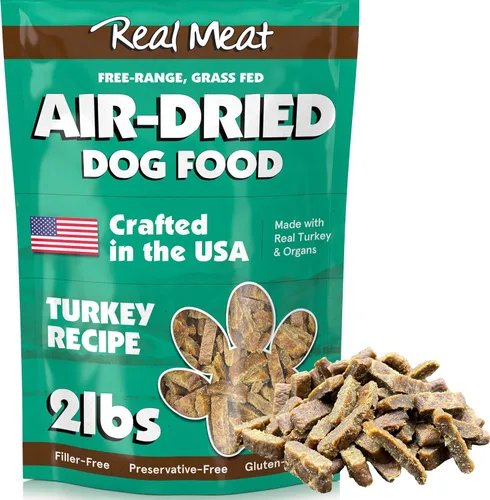 Vista 11 de TRMC Real Meat - Comida para perros secada al aire con cordero real - Cuatro bolsas de 5 libras de comida para perros de carne real sin granos