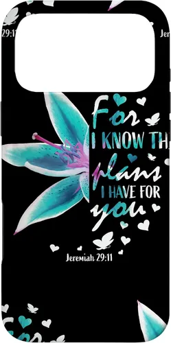 Vista 22 de Bible Verse Phone Cases Christian Gifts Women Jeremiah 29 11 Case for iPhone 17