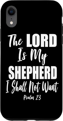 Vista 25 de The Lord is My Shepherd - Funda con versículo bíblico cristiano para iPhone 17