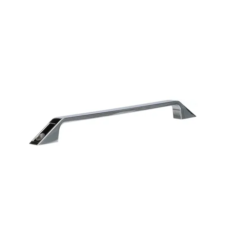 Vista 2 de Mango de repuesto de fundición a presión chapado en cromo OA de 14-5/8" para calentadores de platos y refrigeradores comerciales P48-1010