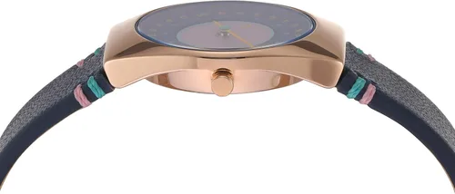 Vista 4 de Skagen Grenen Lille Reloj de mujer con malla de acero inoxidable o correa de cuero