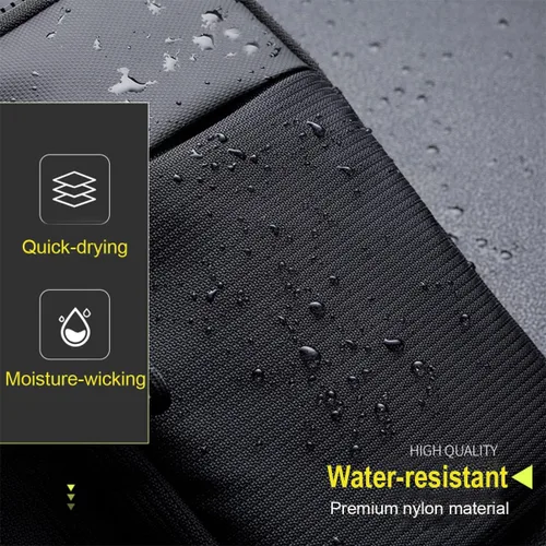 Vista 3 de USHAKE Mini bolso bandolera para hombres y mujeres Pequeña bolsa cruzada casual para teléfono para senderismo, viajes, regalo