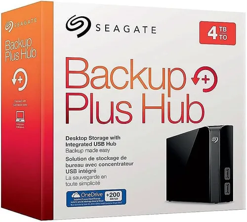 Vista 3 de Núcleo para copia de seguridad Seagate Plus, Negro