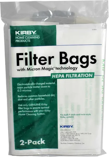 Vista 3 de Kirby Micron Magic Micro Allergen 205814A. Bolsas para filtro de aspiradora HEPA