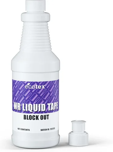 Vista 8 de Ecotex® Screen Printing SR Liquid Tape Block Out (galón - 128oz.) - Cinta de bloqueo resistente a los disolventes para pantallas de serigrafía y Rojo