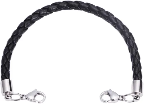 Vista 9 de LinnaLove Cadena intercambiable de acero inoxidable para pulseras de identificación de alerta médica para mujeres y hombres, No es una piedra