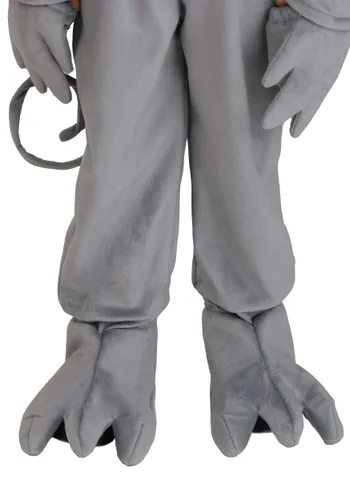 Vista 6 de Disfraz de Ratón Bebé Gris para Niños Pequeños Multicolor
