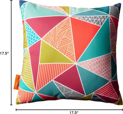 Vista 6 de Modway - Cojín de diseño a rayas para patio, adecuado para exteriores Mosaico