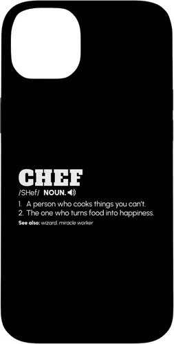 Vista 15 de Chef Definition Cook Pastry Chef Culinary Cooking Funny Gift Case for iPhone 16