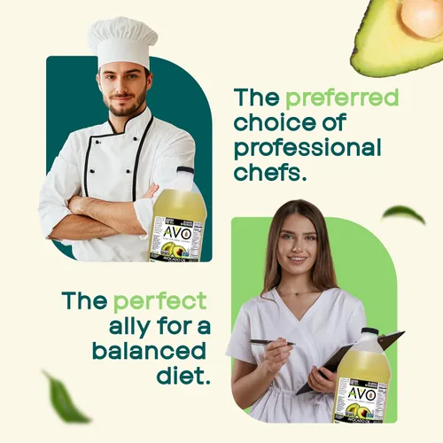 Vista 8 de AVO Aceite de aguacate 100% sin OMG, 64 onzas líquidas, sin conservantes añadidos Aceite de aguacate líquido 100% puro, sin gluten, aceite