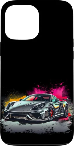 Vista 23 de Funda gráfica para iPhone 16 Supercar Exotic Sports Car Concept Car Poster
