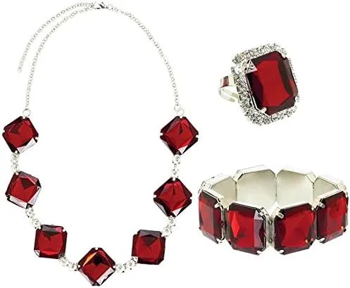 Vista 2 de Conjunto de joyas de rubí