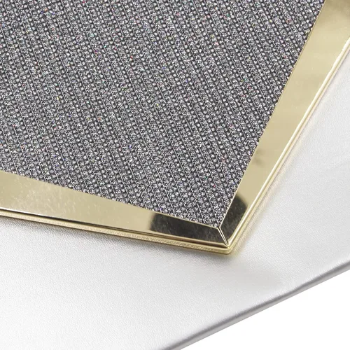 Vista 4 de Caviotess Women Shiny Sequin Envelope Clutch Purse Elegant Evening Bag Shoulder Handbag with Chain Strap