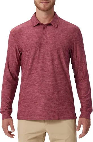 Vista 49 de NAVISKIN Camisas polo de manga larga para hombre, camisas de golf con cuello UPF 50 SPF para hombre, secado rápido, absorbe la humedad