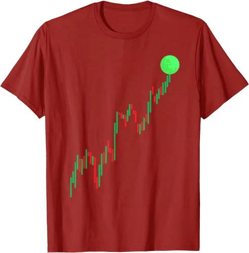 Vista 20 de Cute Stock Trading Design for Men Women Stock Market Trader T-Shirt Asphalt Grey