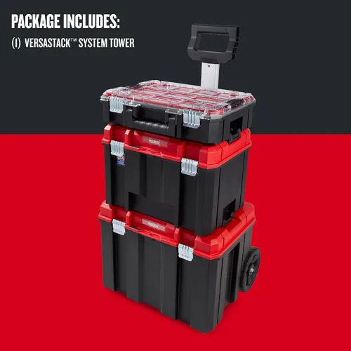 Vista 9 de CRAFTSMAN VERSASTACK - Caja de herramientas con cerradura con ruedas de metal de 17.126 pulgadas