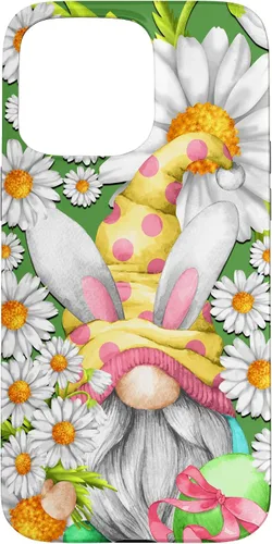 Vista 31 de Funny Easter Gnome Graphic for Women Teachers and Daisy Mom Case for iPhone 17