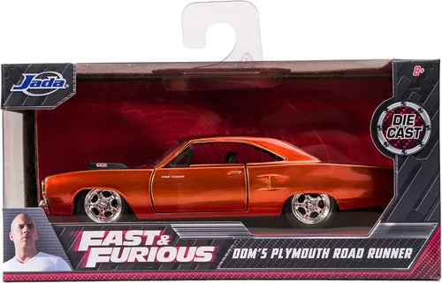 Vista 5 de Dom de 1970 Plymouth Road Runner Cobre "Fast & Furious 7" Película 1/32 by Jada 97128