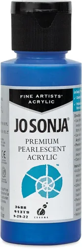 Vista 5 de Jo Sonja Premium Pearlescent - Azul